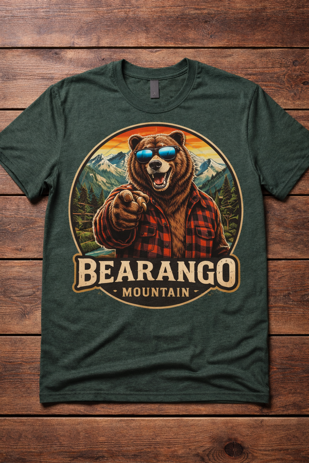 Bearango Mountain Logo Tee
